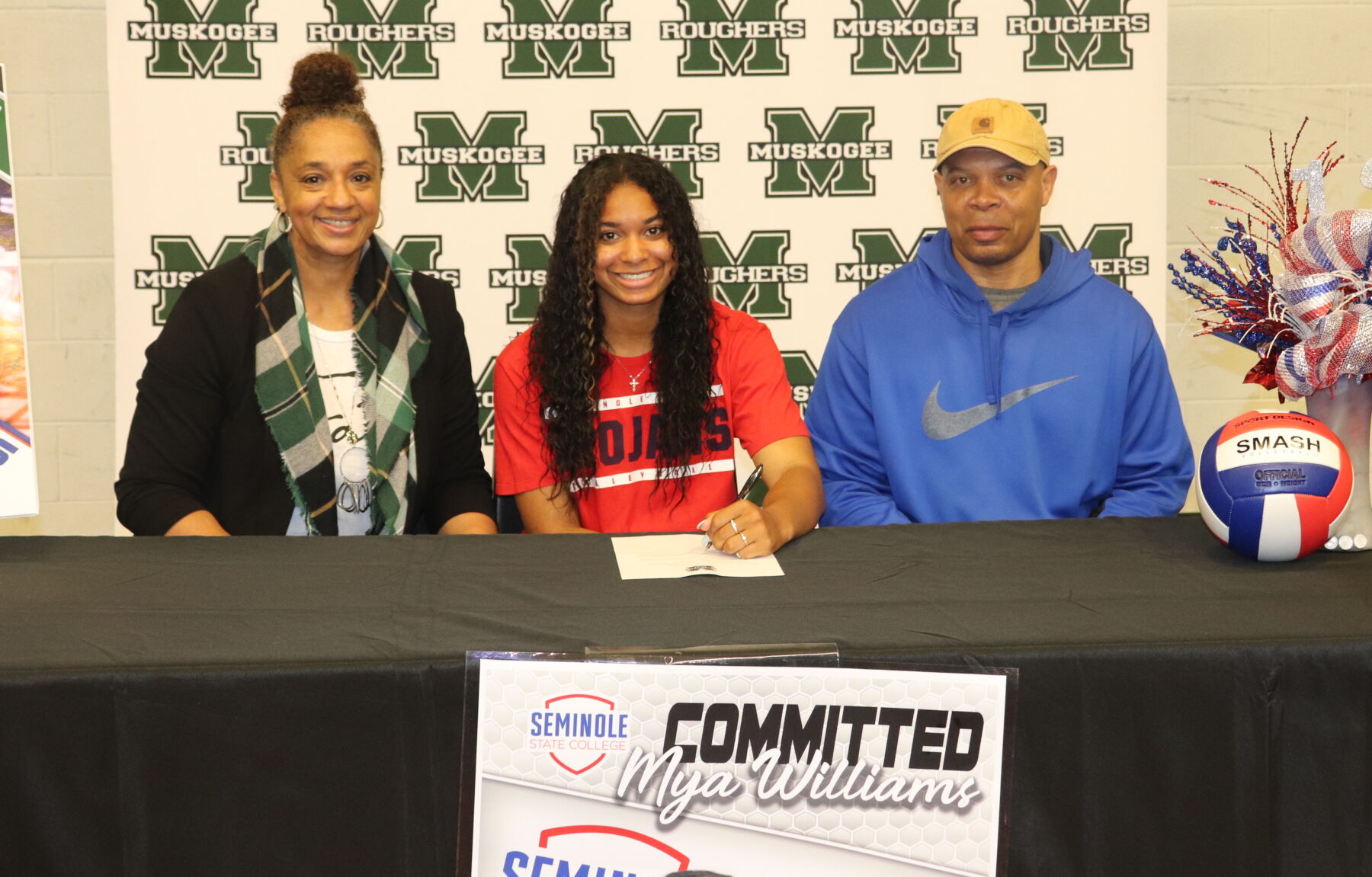 Volleyball letter signed